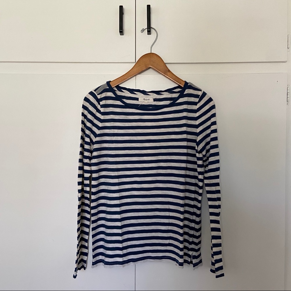 Madewell Striped Long Sleeve Tee